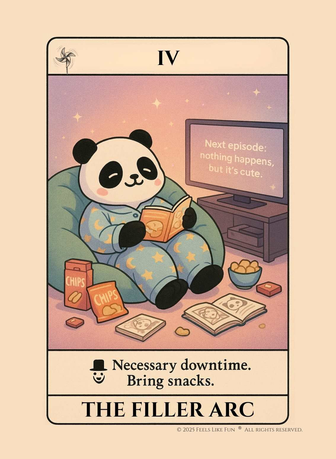 The Panda Deck $20
