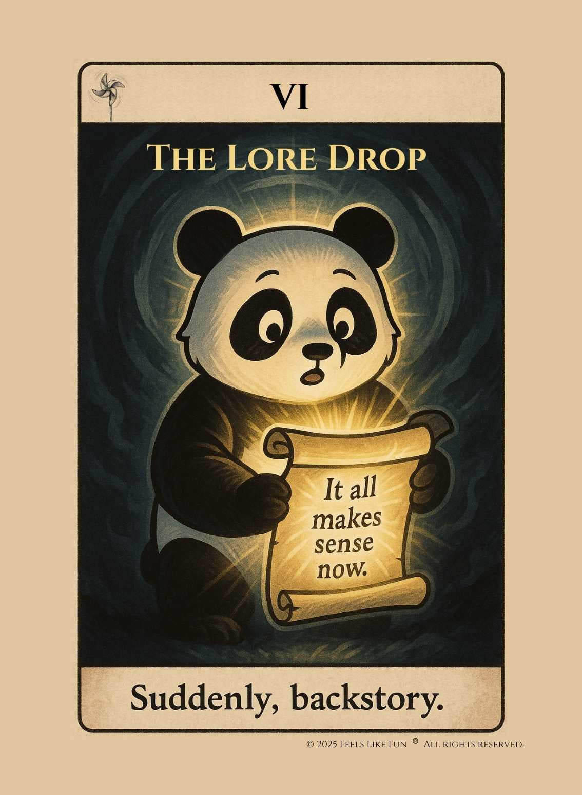 The Panda Deck $20