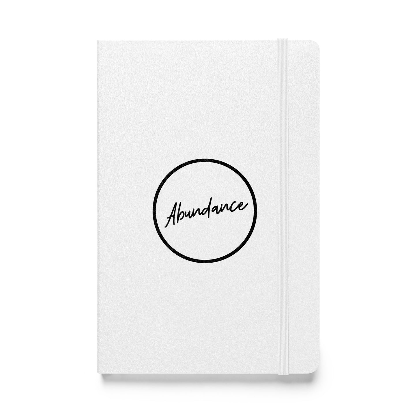 Hardcover bound notebook