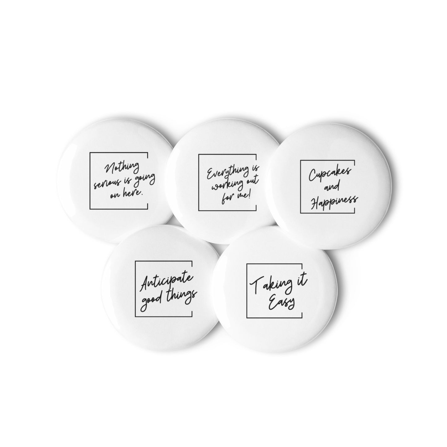 Series 1: Set of Feels Like Fun® Official Limited Edition pin buttons