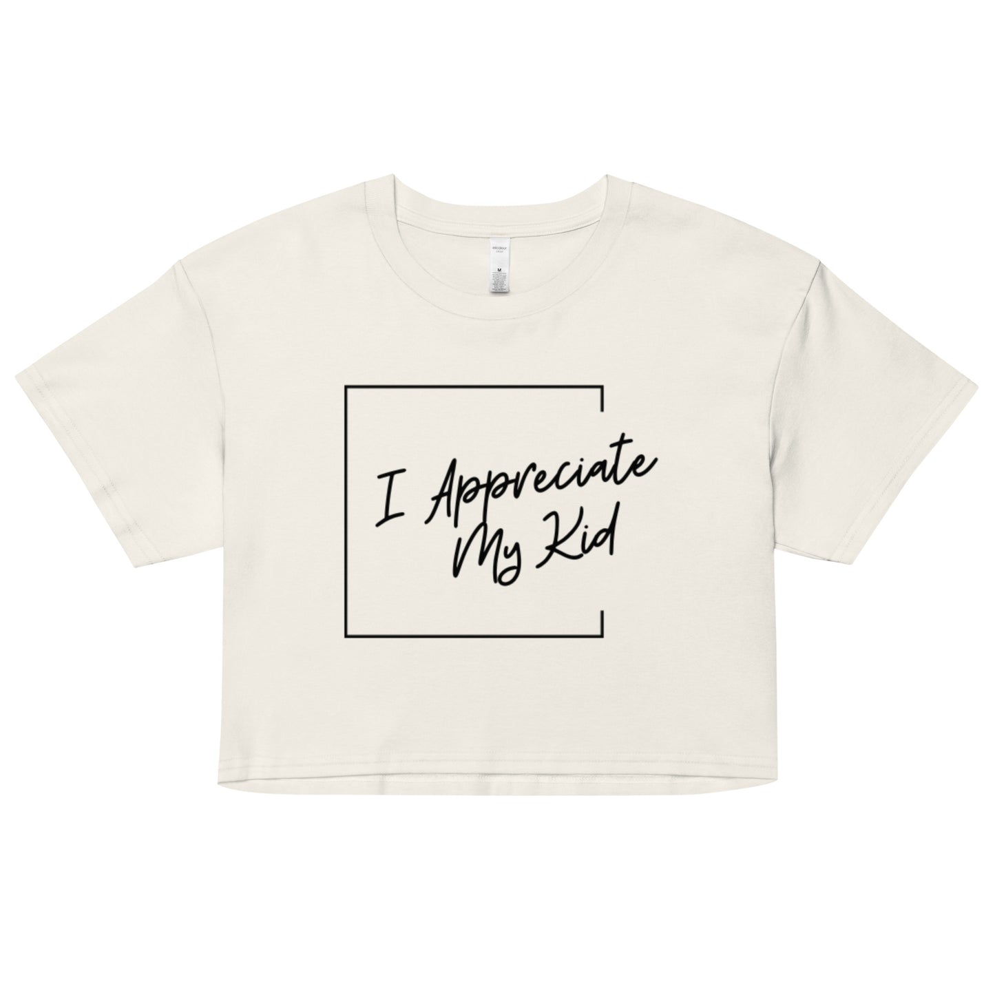 "I Appreciate My Kid" Feels Like Fun®  official crop top