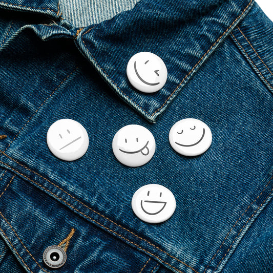 Feeling Are Fun ™ Feels Like Fun ® Official Set of pin buttons